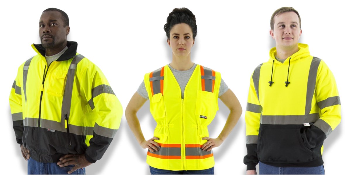 Examples of Majestic's High Visibility Apparel