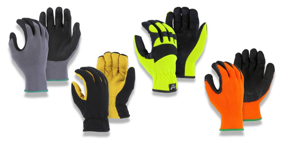 Four Variations of Majestic's Gloves: Cut Resistant, Leather Driver, Mechanics, and General Purpose